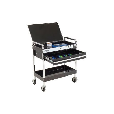 Sunex Sunex Tools 8013ABK 30" Black Tool Cart W/ Locking Top & Drawer 8013ABK